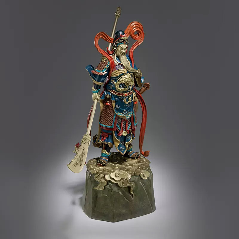 美帮汇全铜摆件《天地正气》铜工艺品 家居饰品 礼品 关公 摆件高清大图