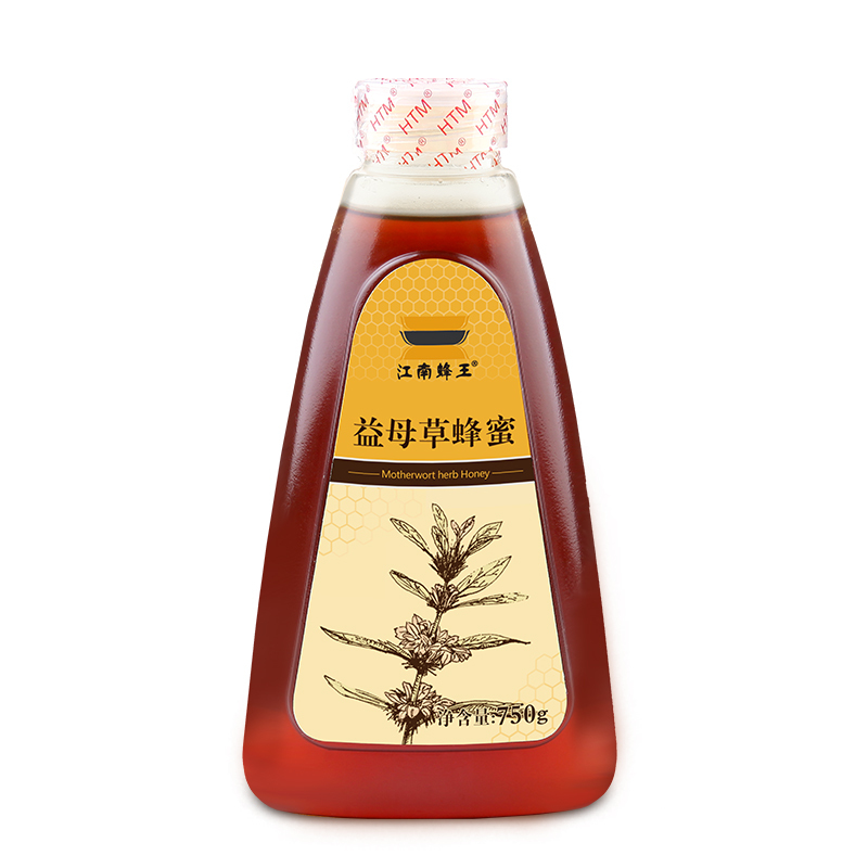 江南蜂王(Jiang nan queen bee) 益母草蜂蜜 750g/瓶 滋补蜂蜜 益母草花蜜 瓶装蜂蜜 益母草