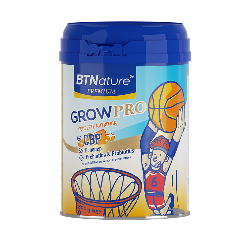 BTNature贝特恩赖氨酸儿童成长奶粉800g/罐澳洲原装进口 学生青少年成长奶粉 适用3岁以上宝宝补钙长高营养丰富高清大图