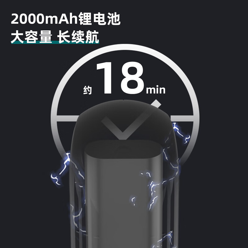 得力(deli) DL8080 无线吸尘器高清大图