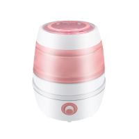 2.6KG折叠式半自动 蓝色 奥克斯半全自动婴儿童宝宝迷你内衣内裤洗衣机家用小型折叠便携式定制商品