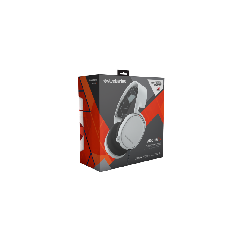 Steelseries Arctis 3 White 耳機