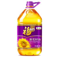 福临门 食用油 压榨一级充氮保鲜葵花籽油5L