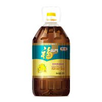 福临中粮食用油非转基因纯正菜籽油物理压榨5L桶菜油家用植物油菜油5L*1