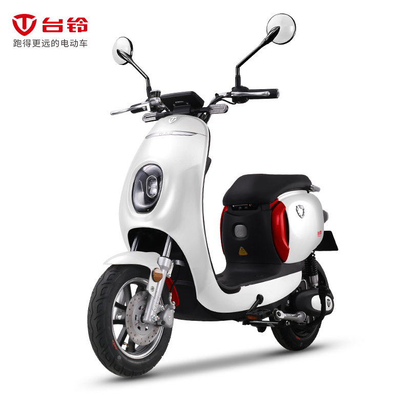 台铃tailg米柚eb新国标电动自行车48v一键启动碟刹电动车成人代步踏板