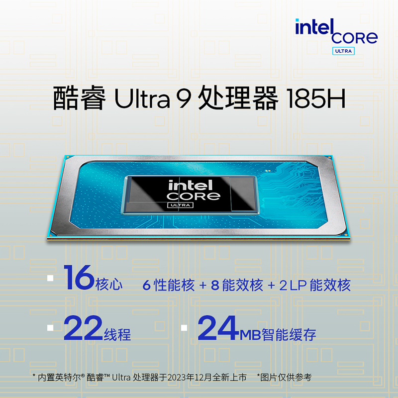 联想YOGA Pro 14s AI高能本 14.5英寸轻薄笔记本电脑(Ultra9-185H 32G 1T 3K 120Hz 100%P3+sRGB双色域 触控屏)雾海蓝高清大图