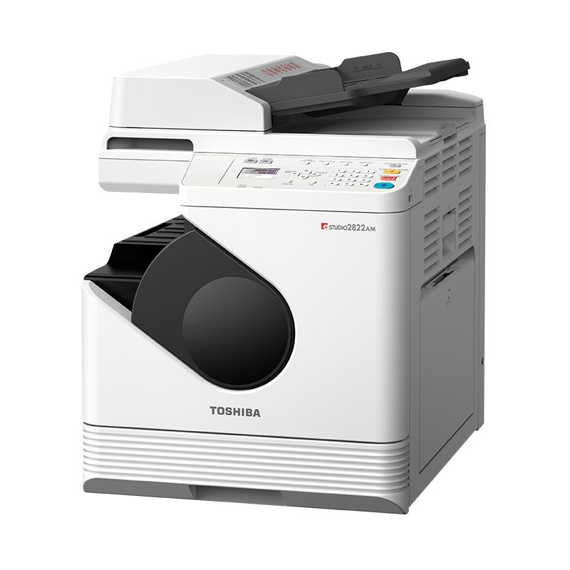 东芝(TOSHIBA)DP-2822AM 复印机 A3激光黑白复印机 28页/分钟(双面器、输稿器、单纸盒)