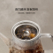 鸣盏 煮茶器黑茶多功煮茶壶喷淋式煮茶壶玻璃电水壶热水壶烧水壶电热 MZ-8008D