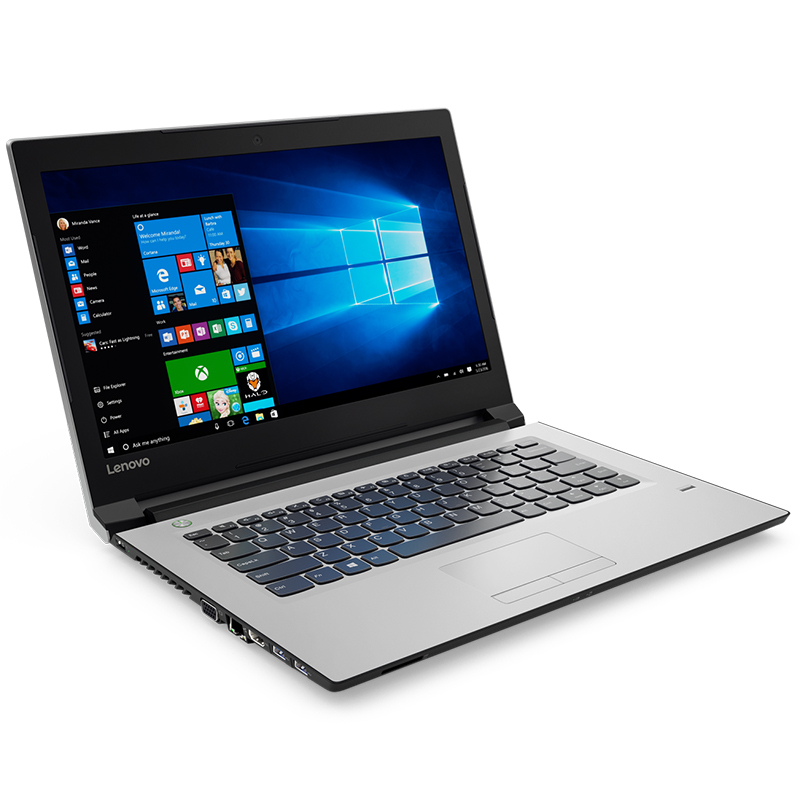 联想(Lenovo)扬天V310商务笔记本电脑14英寸(i7-7500U 8G 1T+128G固态AMD R5 2G)