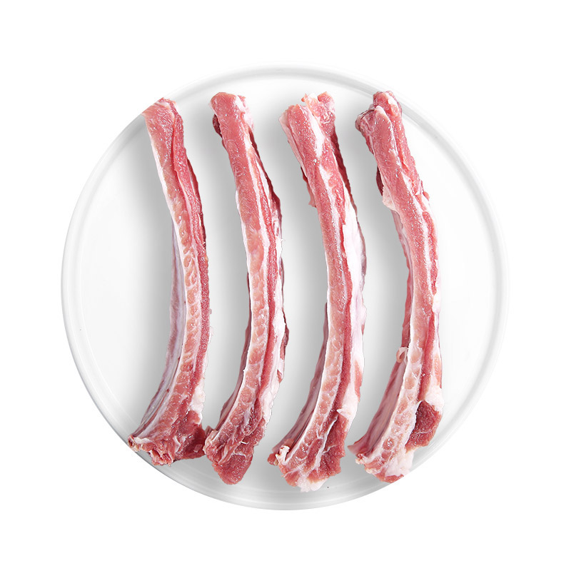 网易味央黑猪肉肋排350g生鲜冷冻排骨猪小排猪骨头