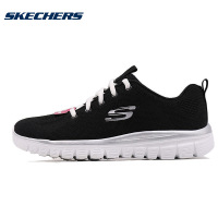 Skechers斯凯奇女鞋轻便透气运动鞋减震跑步鞋舒适健步鞋女12615