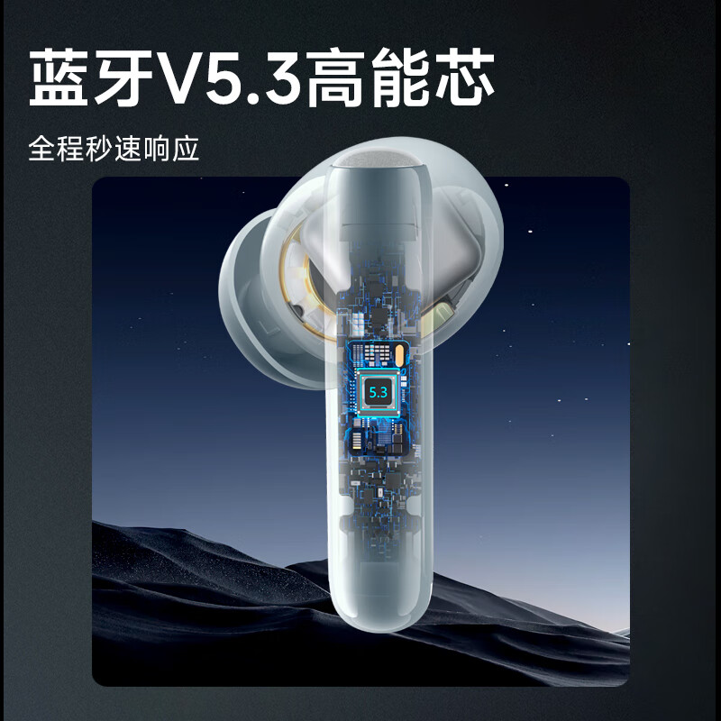漫步者(EDIFIER)声迈X5 Pro 真无线主动降噪蓝牙耳机 无线耳机 入耳式耳机 适用苹果华为小米OPPO高清大图