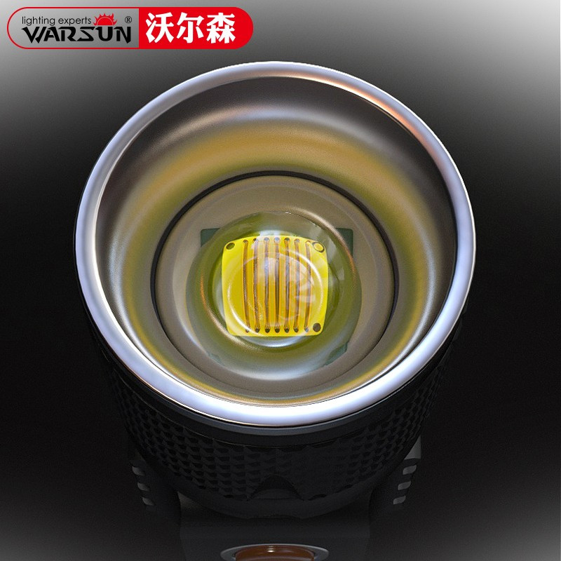 沃尔森(WARSUN) LED超亮远射迷你强光手电筒可充电户外照明防水家用超小袖珍微型式 515