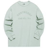 361°运动卫衣男女同款新客舒适百搭常规上衣632439802 S 薄钝绿