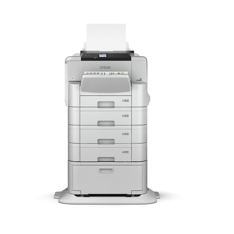 爱普生(EPSON) WF-C8190a 工作组级A3+彩色商用墨仓式大型办公打印机 含4个纸盒+工作台选件图片