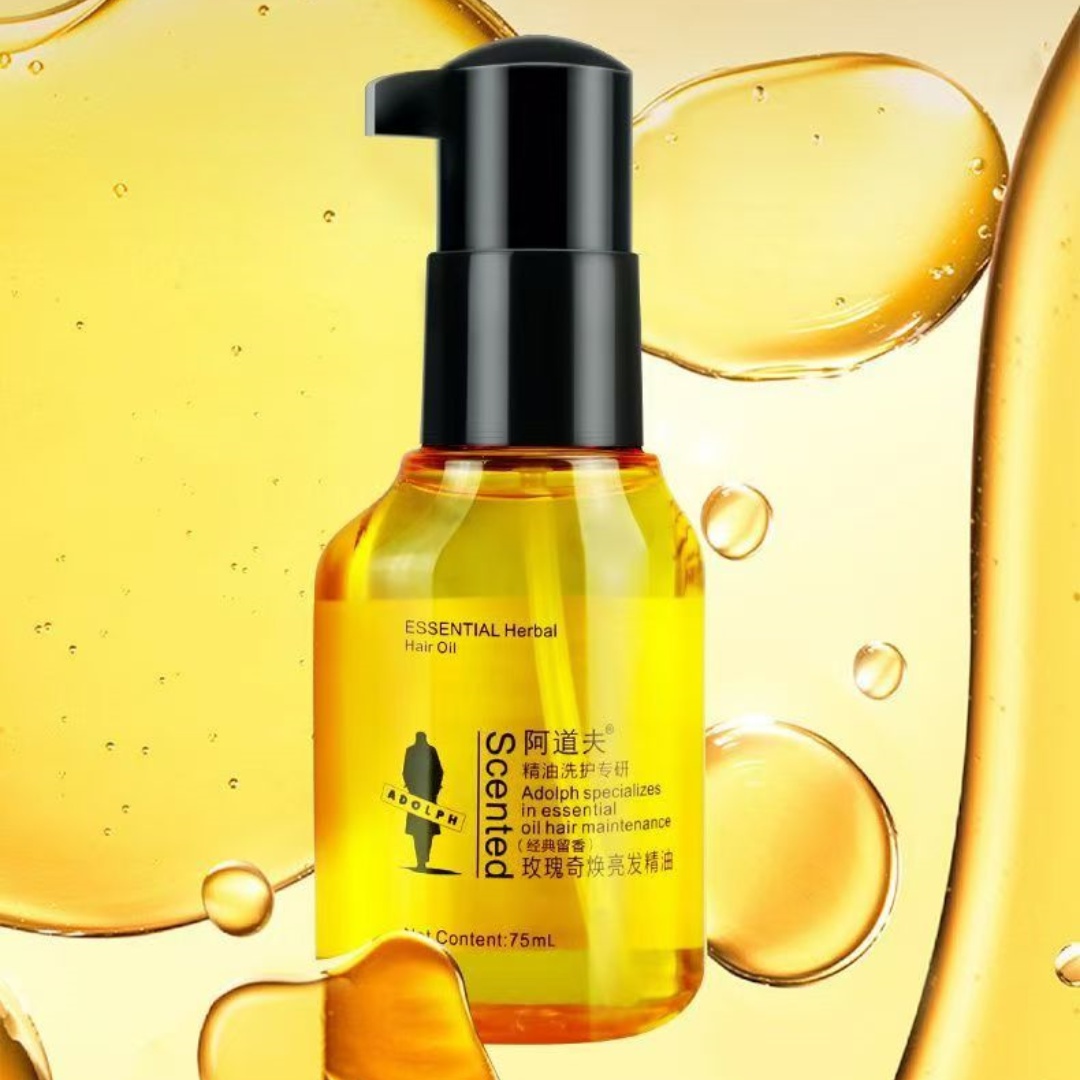 阿道夫护发精油留香清香玫瑰奇焕亮发干枯毛燥免洗75g高清大图