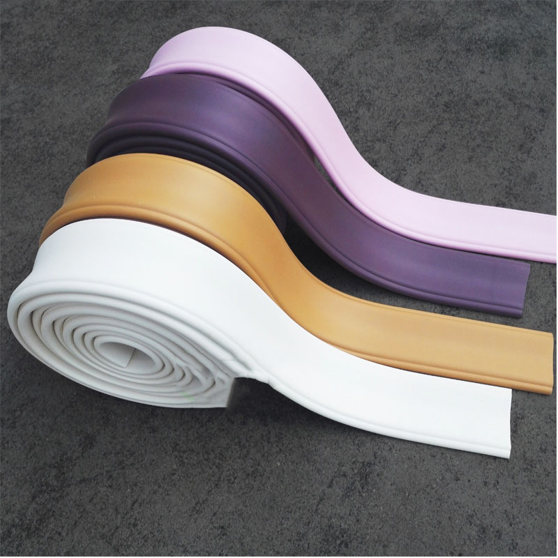 餐厅装饰玻璃门腰线3d墙贴自粘墙裙闪电客踢脚线背景软包边框条壁纸