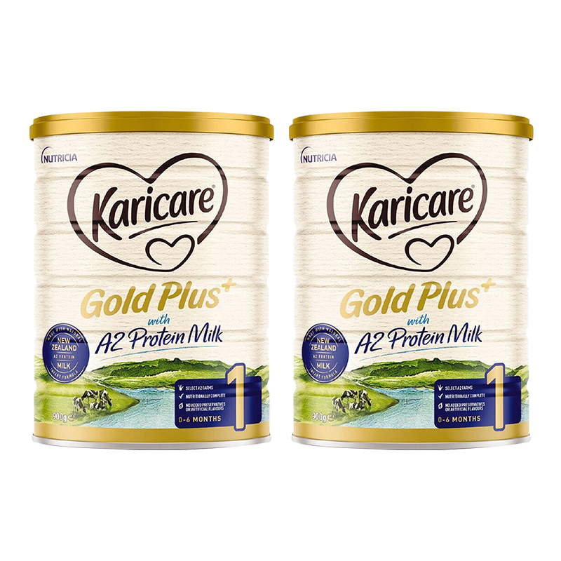 澳洲新西兰可瑞康(karicare)金装A2蛋白宝宝配方牛奶粉1段900g 进口婴幼儿一段奶粉0-6个月 效期24.10