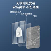 扬子小型电风扇壁扇家用宿舍厕所卫生间厨房免打孔电扇贴墙壁挂式风扇