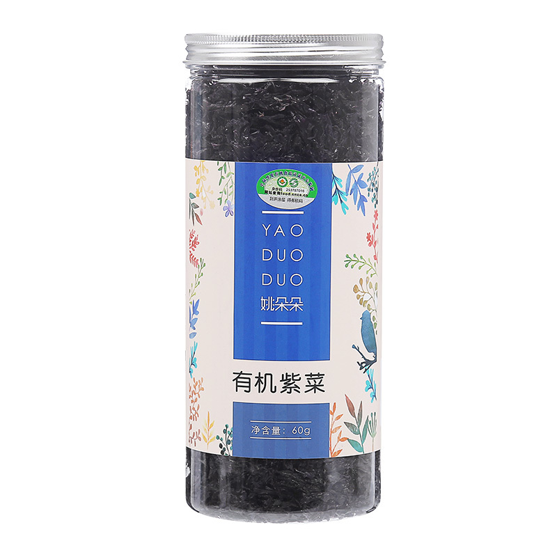 姚朵朵 有机紫菜 海产干货头水紫菜 60g