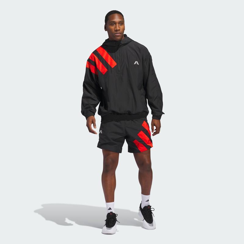 阿迪达斯(adidas)运动夹克男款防风透气速干跑步训练户外修身棒球