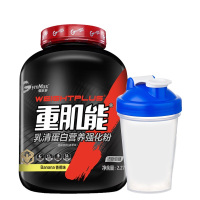 健乐多 乳清蛋白营养强化粉 香蕉味2.27kg 重肌能乳清蛋白粉健身瘦人