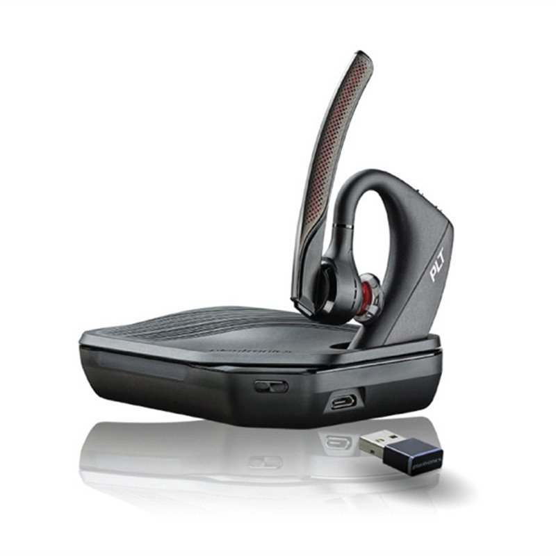 缤特力(Plantronics)Voyager 5200UC 单耳商务蓝牙耳机 电脑+手机通话