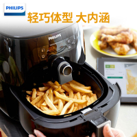 飞利浦（Philips） 空气炸锅HD9749/91 电炸锅家用无油预设烹饪炸锅 不锈钢内锅 容量0.8千克
