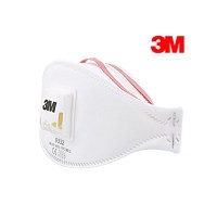 3M 9332 FFP3 折叠式防尘口罩(带呼吸阀)9332