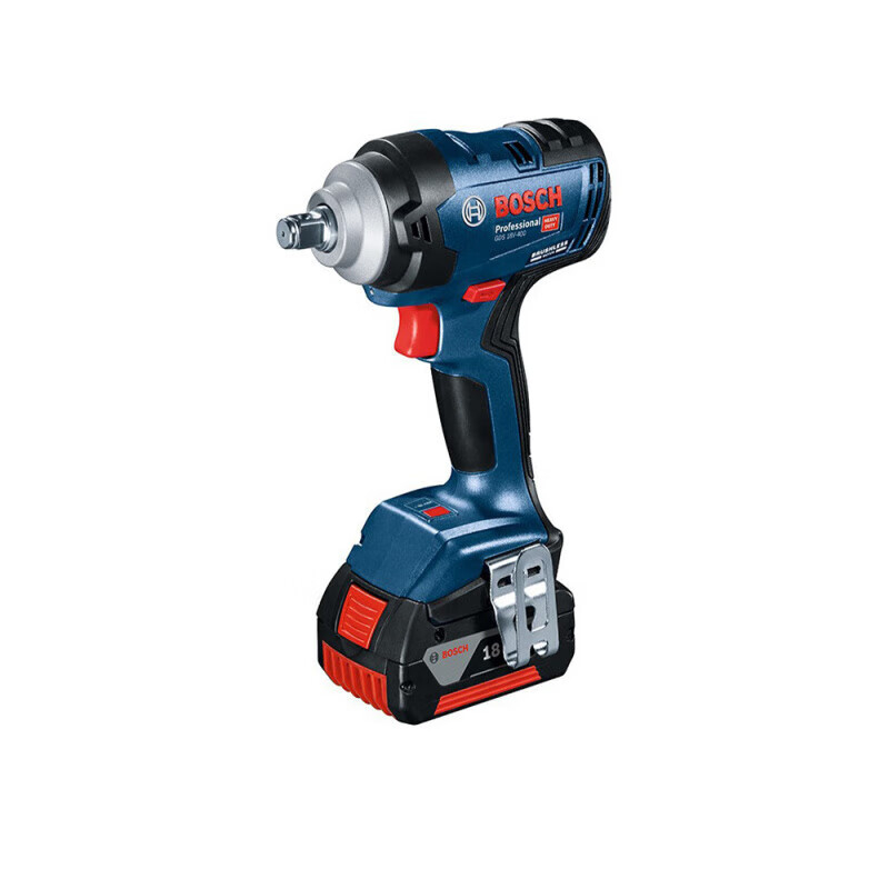 博世 GDS18V-400电动扳手风炮大扭力冲击扳手 5.0Ah双电高清大图