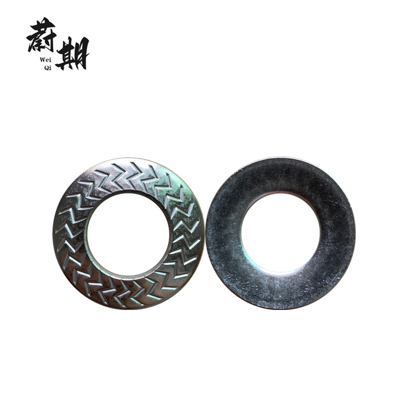 蔚期 SKM滚花碟形垫圈法式锁紧垫片 M8 个高清大图