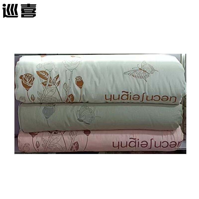 巡喜 贡缎绣花蚕丝被 200X230cm (条)高清大图