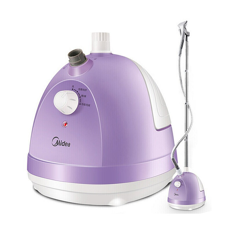 美的(Midea) YG-JA1 挂烫机/熨斗 家用除皱烫衣服 大功率熨斗 蒸汽升降杆 多档手持 挂立迷你熨烫机