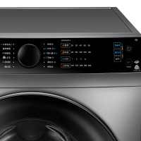 美的(Midea) 10公斤全自动直驱变频滚筒洗衣机 干衣机洗干一体机 除菌 巴赫银 MD100N07Y