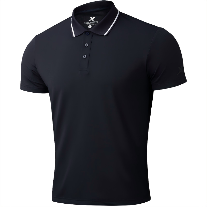 特步短袖POLO衫（中性）977229028008C