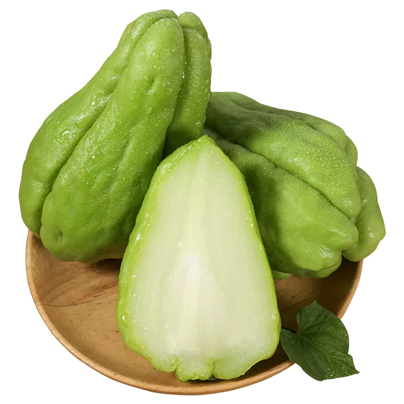 [西沛生鲜]云南新鲜佛手瓜 净重3斤装 单果200-400g 应季洋瓜捧瓜丰收窝瓜高清大图