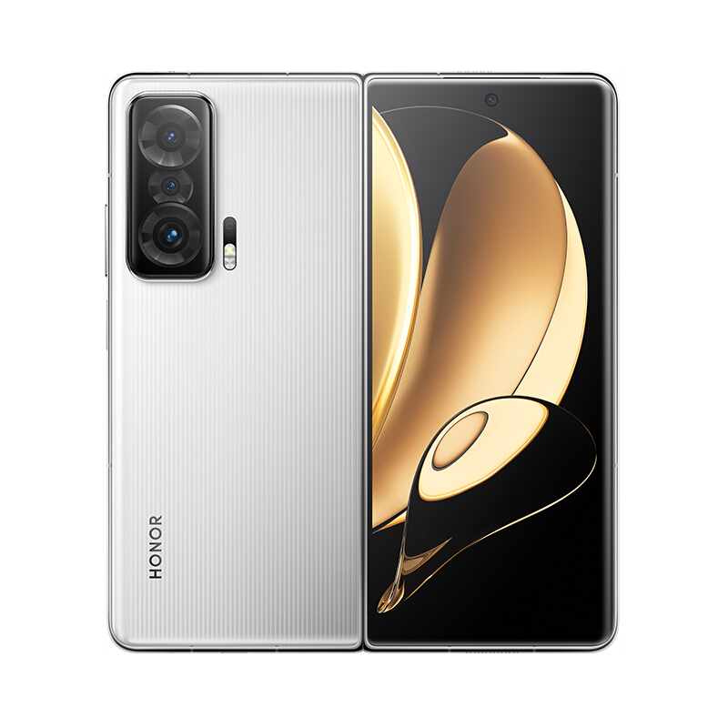 荣耀Magic V 折叠屏 12GB+512GB 钛空银 全新一代骁龙8 多主摄融合计算摄影 折叠屏手机 5G全网通