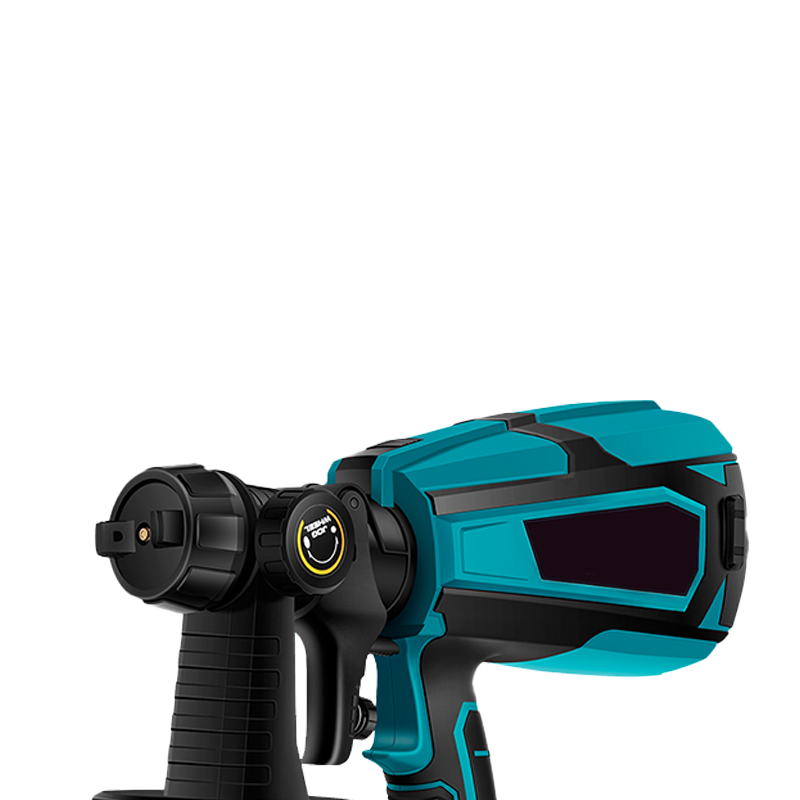 junxu电动喷漆枪小型乳胶漆喷枪无线锂电铝壶塑壶两电