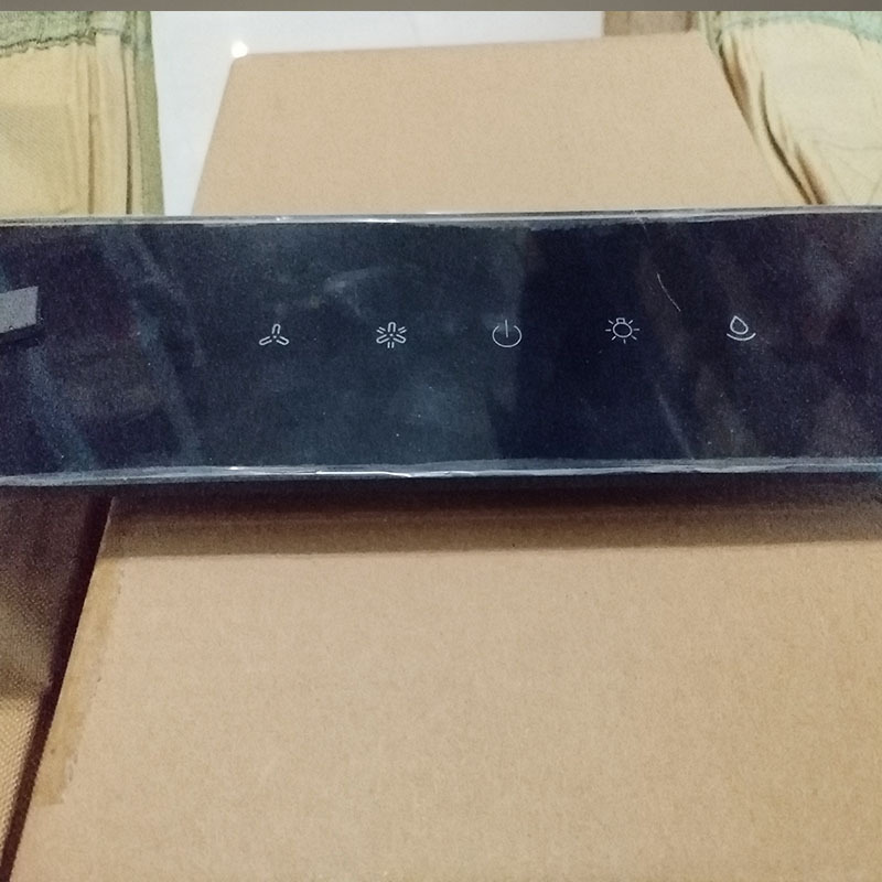 帮客材配 全新原厂法迪欧油烟机CXW-280-J9023开关玻璃组件