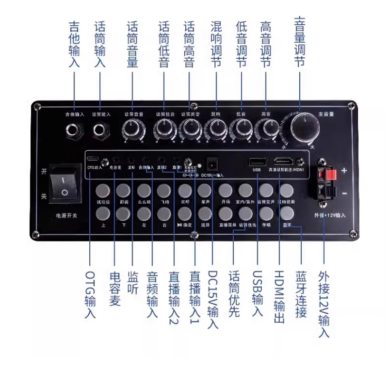 飞利浦SD259 广场舞音响带显示屏家庭ktv音响套装户外视频k歌卡拉ok点歌机功放一体机电视k歌蓝牙音箱高清大图