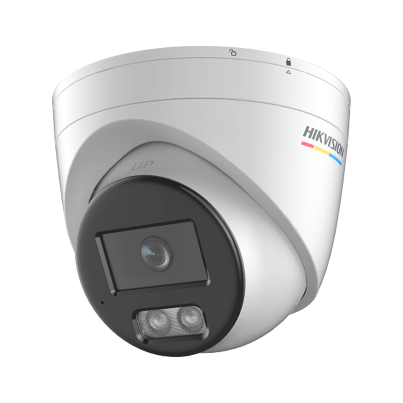 海康威视200万400万臻全彩监控摄像头室内半球高清2cd3347wdv3l