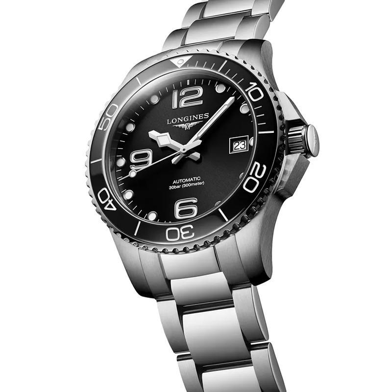 Longines/浪琴瑞士自动机械防水米男士商务休闲运动不锈钢腕表