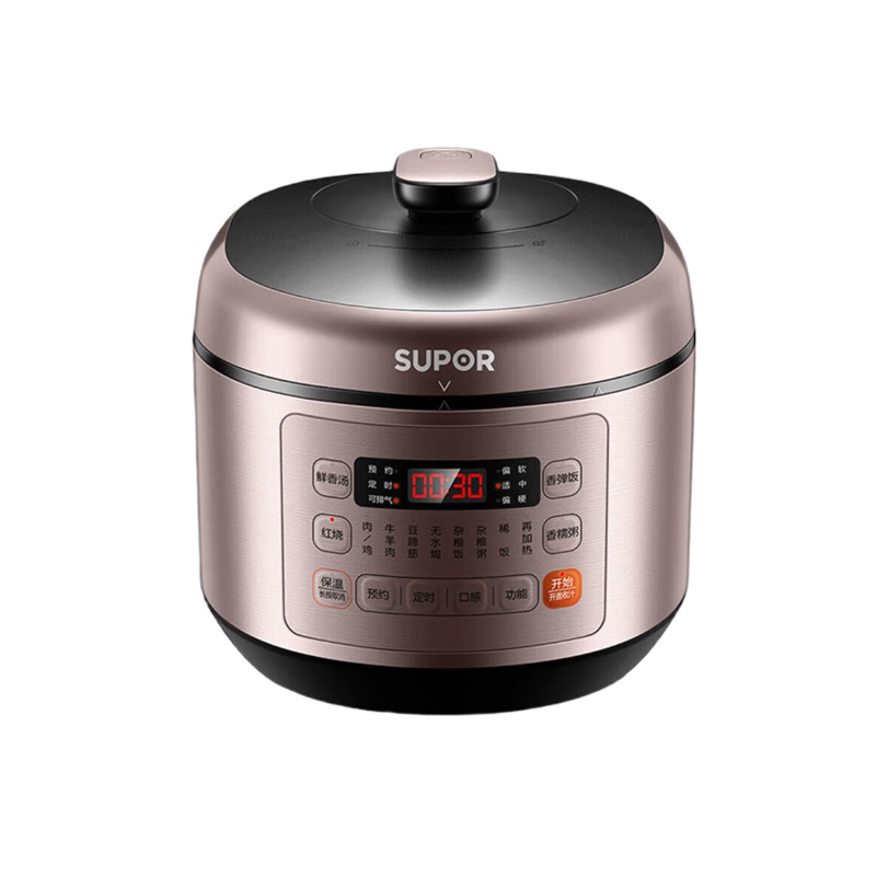 苏泊尔(SUPOR) SY-50FC03Q 电压力锅 5升 (单位:个) 玫瑰金色