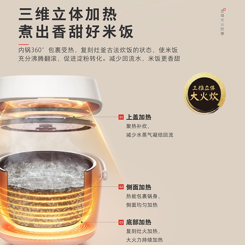 东芝 IH电饭煲 RC-18DHUC 5L高清大图