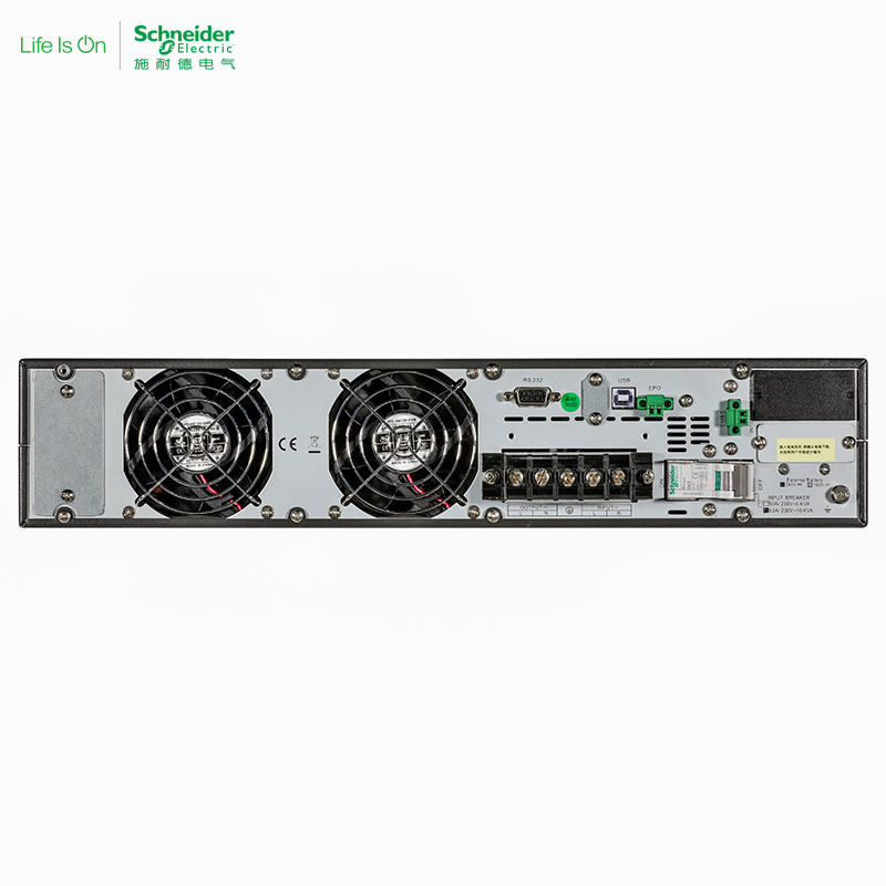 施耐德APC UPS不间断电源企业服务器断电保护机架式长机无电池SP系列 SPRM10KL(10kW / 10kVA)