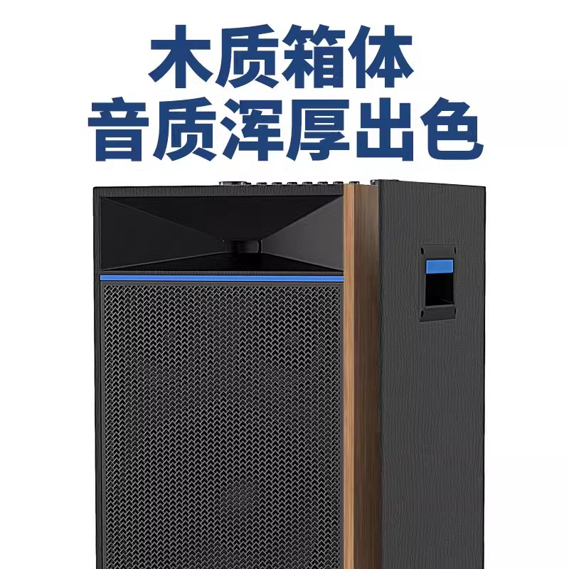 飞利浦SD529户外音响大型功率蓝牙专业级K歌演出婚庆舞台移动充电便携式拉杆音箱高清大图