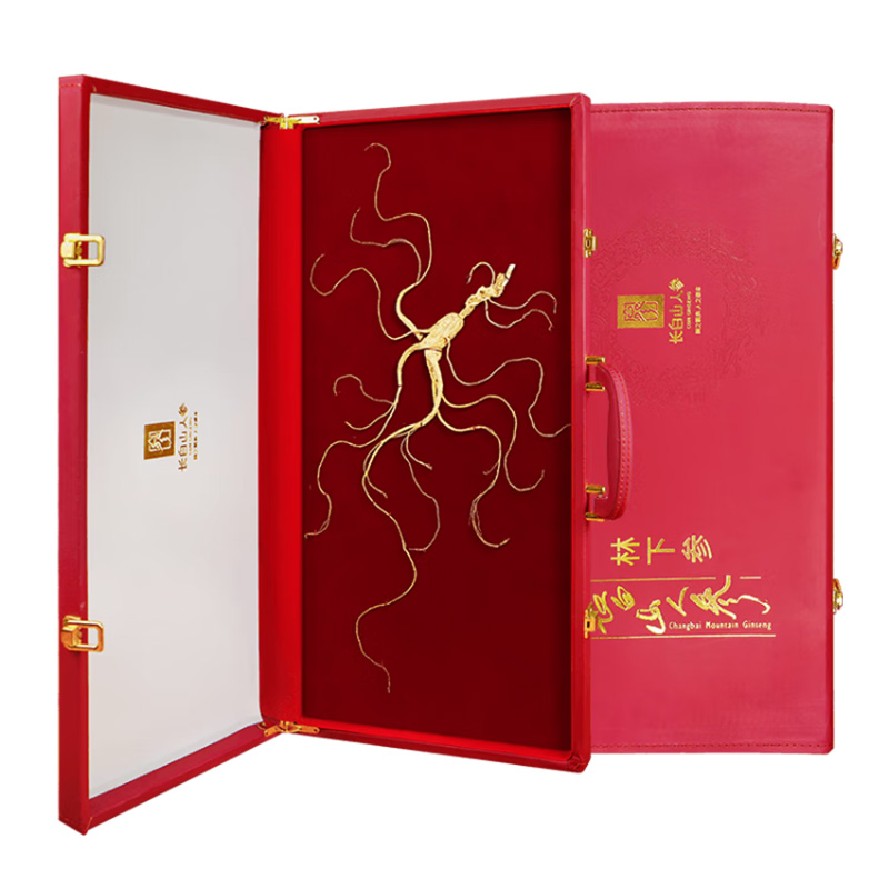 长白山人参林下参皂苷丰富纹深浆气饱满礼盒装11g(包装随机)