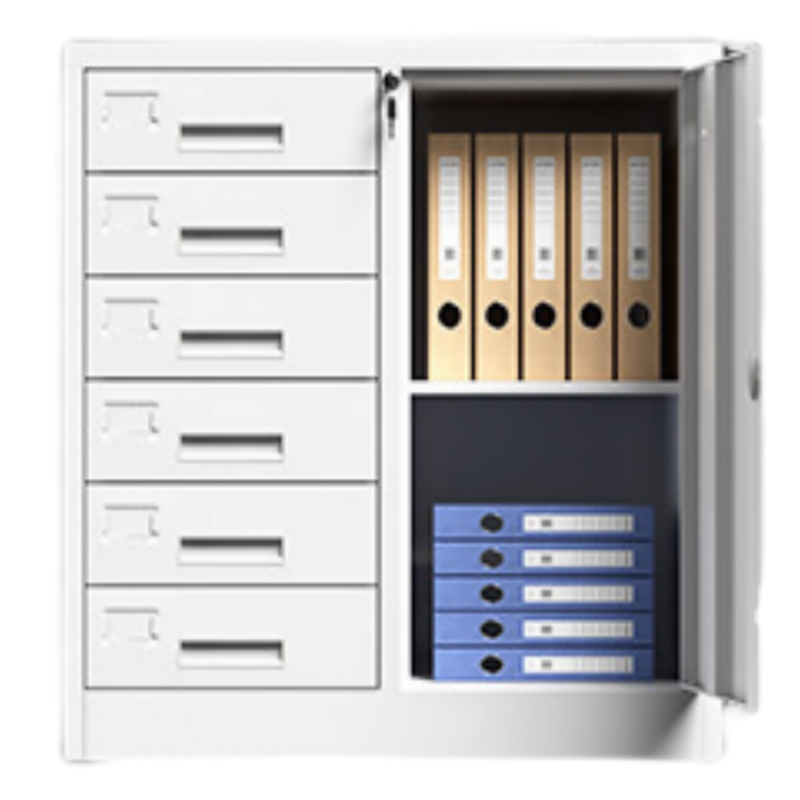 桃锦堂 办公柜六斗一门 台高清大图