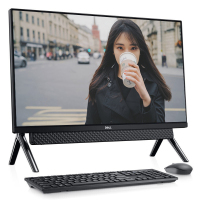 戴尔(DELL)灵越5410-3528B一体机IPS微边框大屏12代CPU办公商用家用网课前台电脑23.8英寸 I5-1235U/8G/1T+256G/MX550-2G 黑