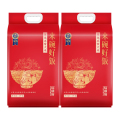 裕道府大米口感软糯香味浓郁色泽莹润尊选五常来碗好饭系列5kg*2袋